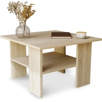 Stolik kawowy kwadratowy ST1 dąb sonoma 60x60 cm