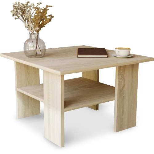 Stolik kawowy kwadratowy ST1 dąb sonoma 60x60 cm