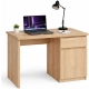 Biurko Dąb Sonoma B2-S Komputerowe Młodzieżowe z Szufladą Półka Cichy Domyk