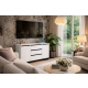 Komoda 2D3S BIA ALFA Komoda Biała z Szufladami do Salonu, Sypialni 145 cm