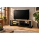 Szafka RTV III pod TV 145 cm Lamele Dąb Wotan Nowoczesna Loft