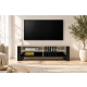 Szafka RTV III pod TV 145 cm Lamele Dąb Sonoma Nowoczesna Loft