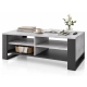 Stolik Kawowy ST12 BET Ława do Salonu Beton Czarny Loft