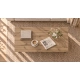 Stolik Kawowy ST12 DC Ława do Salonu Dąb Wotan Czarny Loft