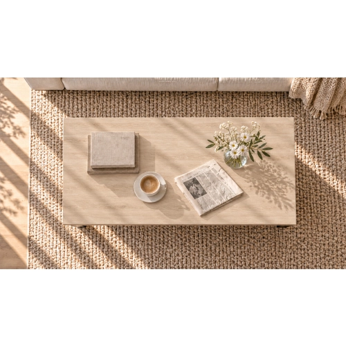 Stolik Kawowy ST12 SON Ława do Salonu Dąb Sonoma Czarny Loft