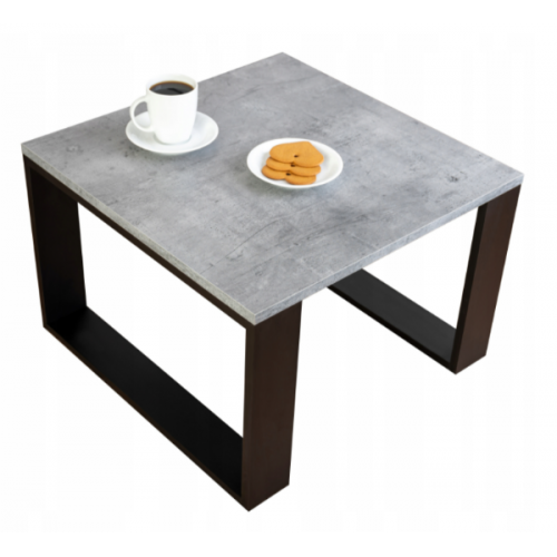 Stolik kawowy ST3 czarny beton